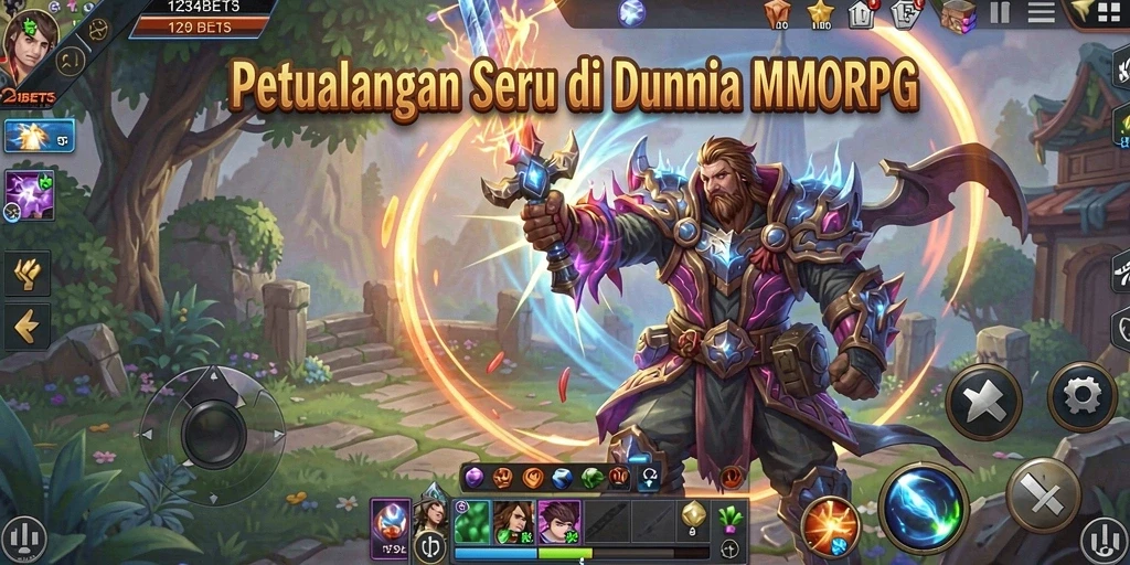 Tampilan gameplay 1234BETS yang memukau dan dinamis.