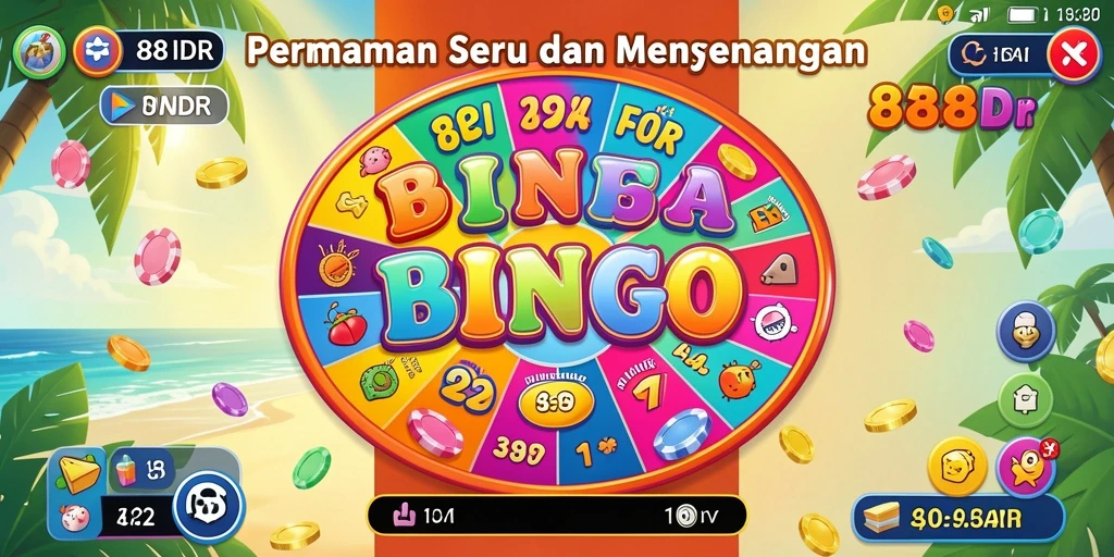 Tampilan menarik gameplay Bingo di 88IDR.