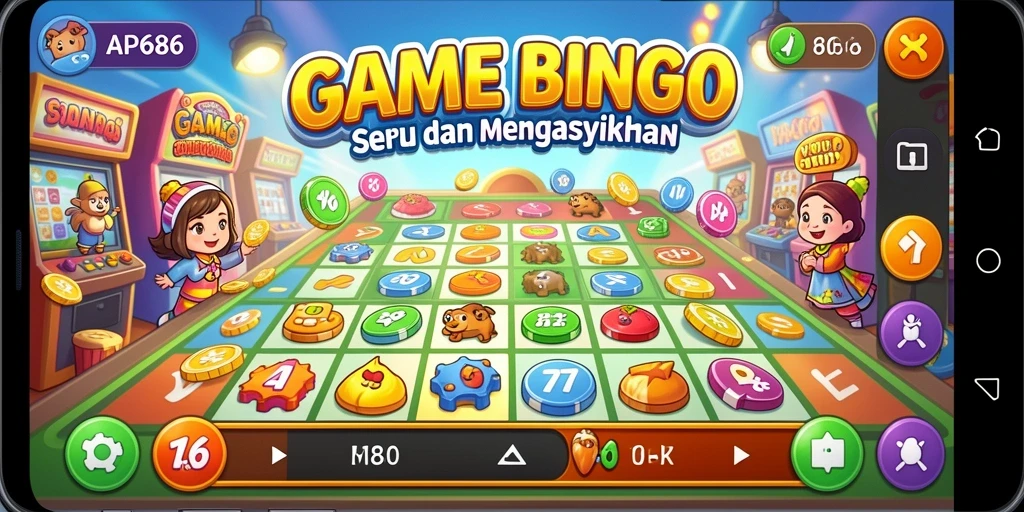 Tampilan permainan Bingo yang menarik dalam AP686.