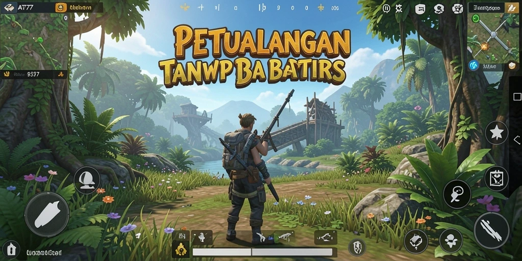 Gameplay menakjubkan di dunia terbuka AT777 yang luas.
