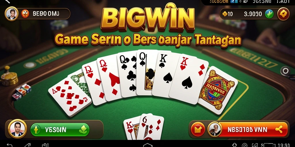 Tangkapan layar gameplay Domino yang menarik dan interaktif.