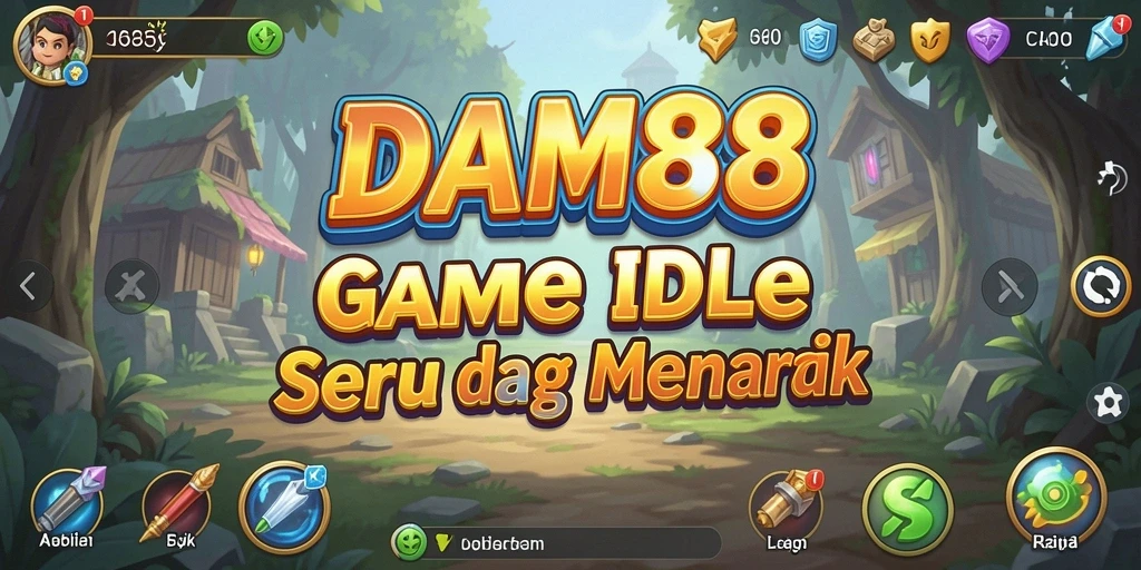 Tampilan gameplay <strong>DAM88</strong> yang menawan dan menenangkan.