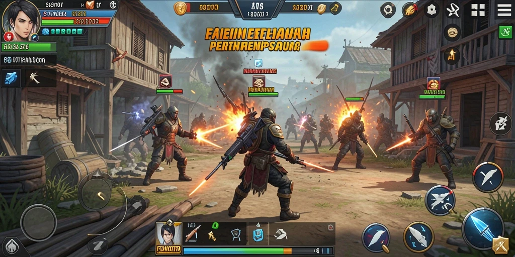 Tampilan gameplay strategi mendebarkan di FOMOTOTO.