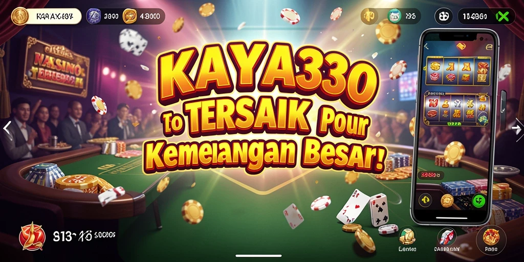 Tampilan gameplay Kasino yang memukau dari KAYA33.