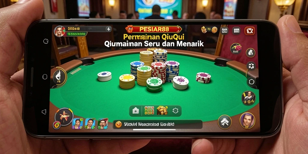 Tampilan gameplay QiuQiu yang mendebarkan di PESIAR88.