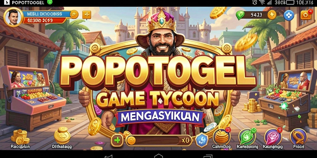 Screenshot utama POPOTOGEL yang menampilkan strategi bisnis yang seru.