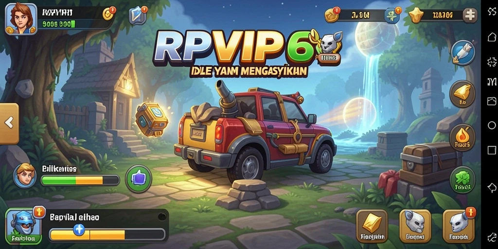 Tampilan intuitif dengan gameplay Idle yang menarik.
