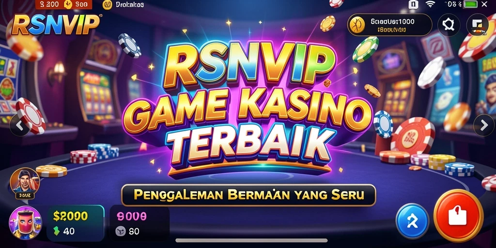 Tampilan menarik dari gameplay Kasino di RSNVIP yang seru.